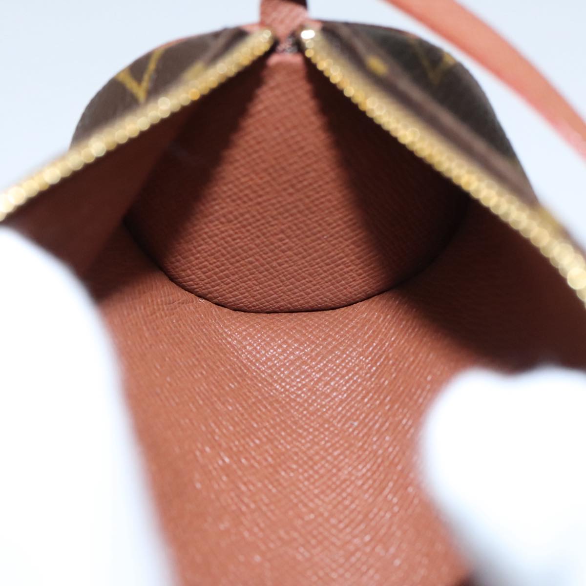 LOUIS VUITTON Monogram Papillon Pouch LV 104430A