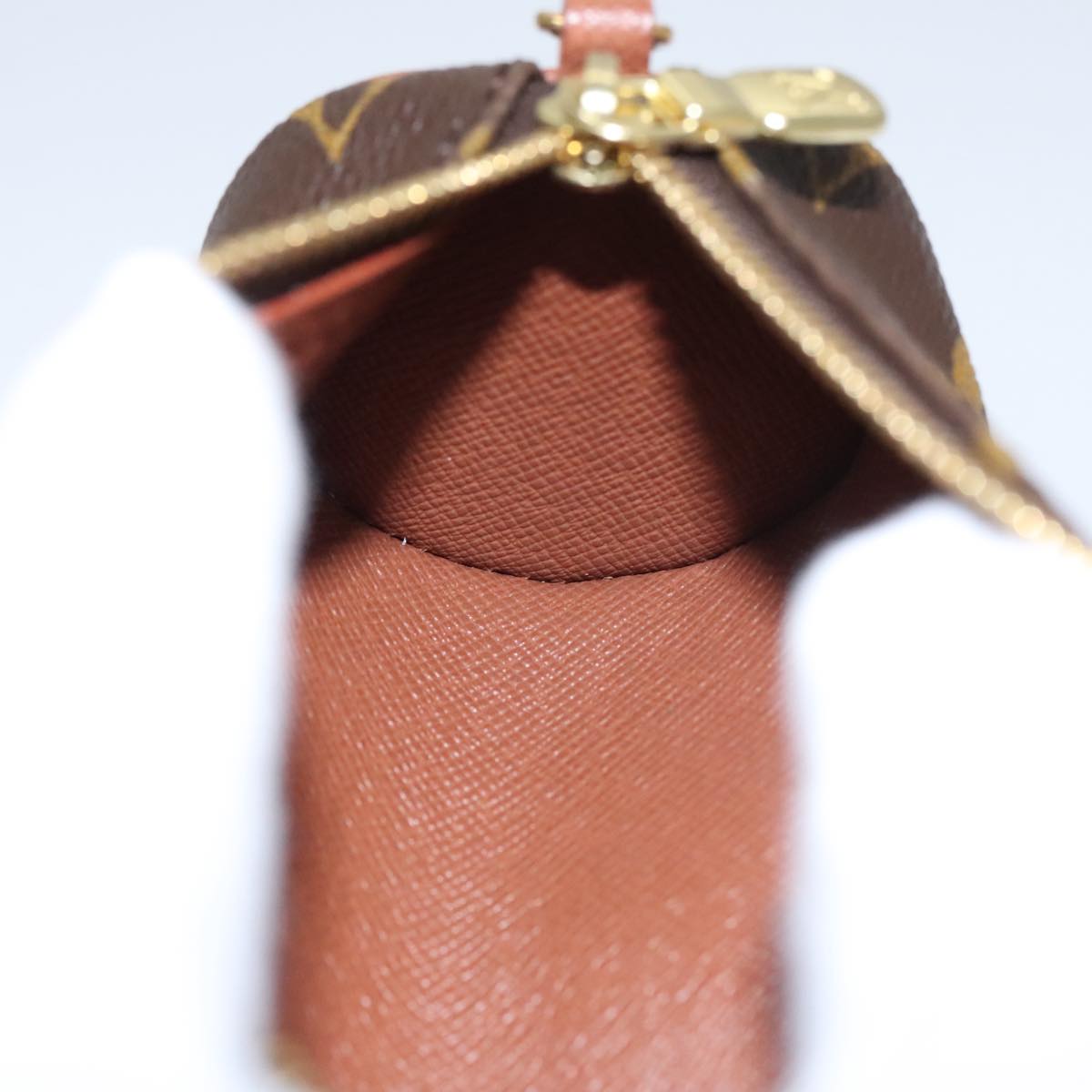 LOUIS VUITTON Monogram Papillon Pouch LV 104430A