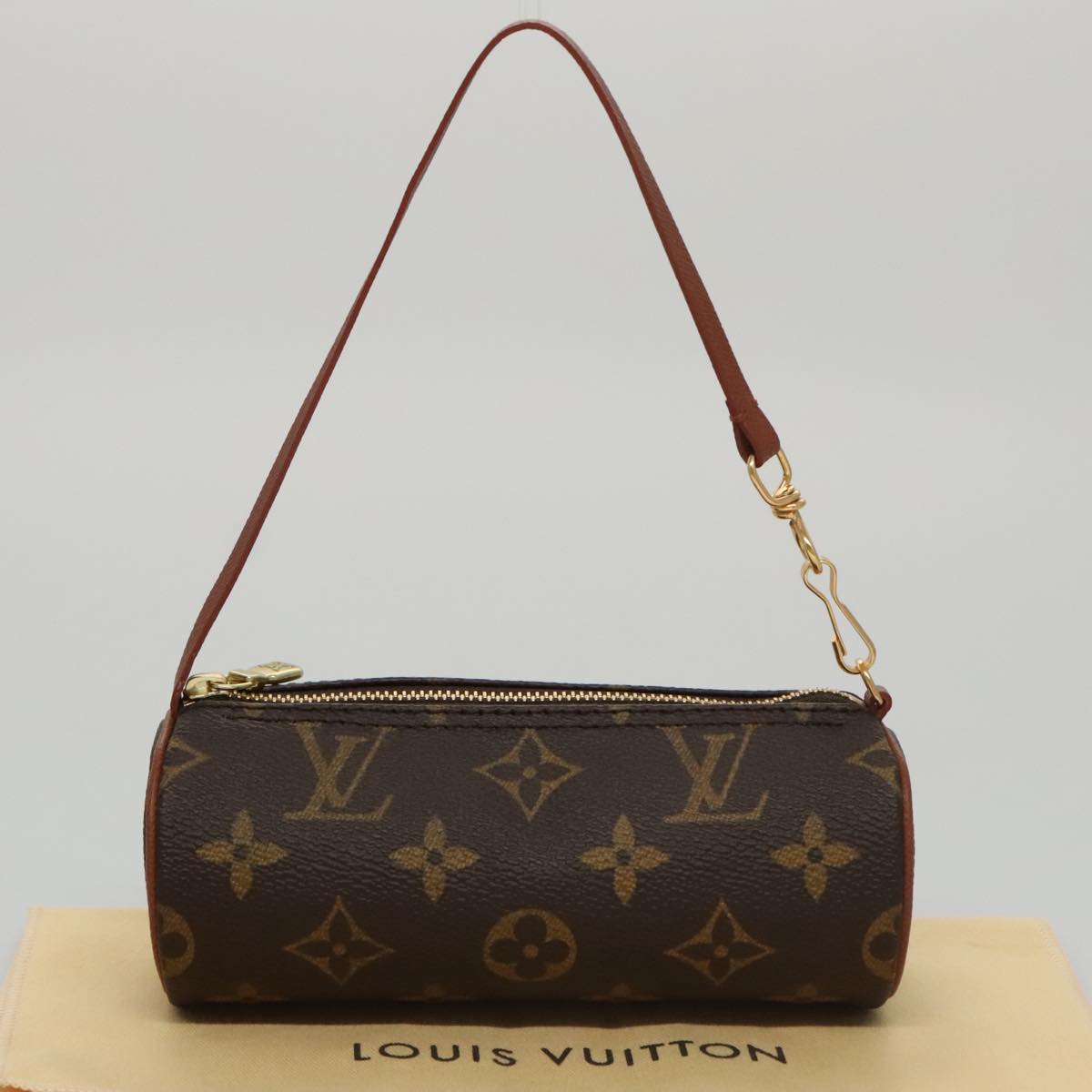 LOUIS VUITTON Monogram Papillon Pouch LV 104430A