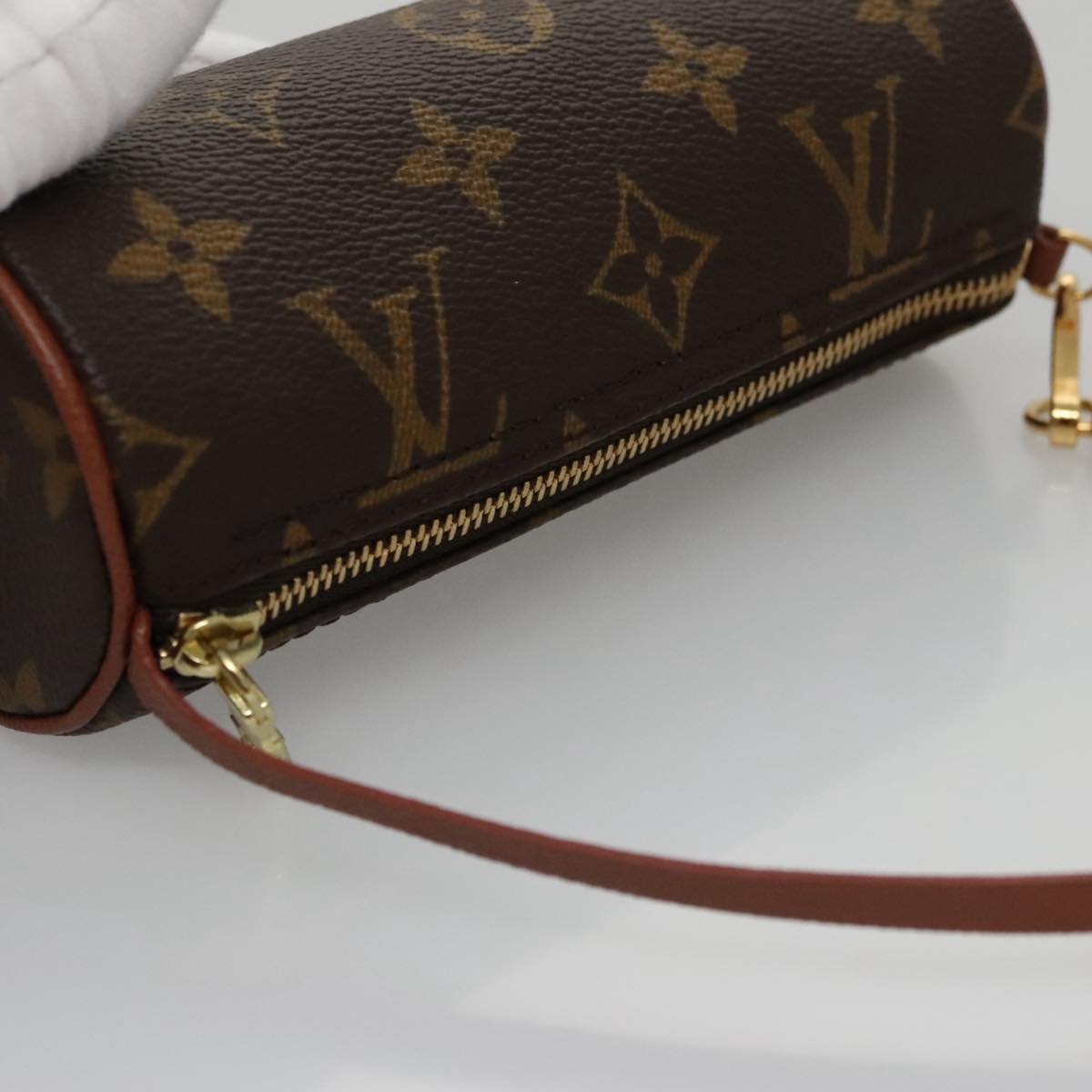 LOUIS VUITTON Monogram Papillon Pouch LV 104430A