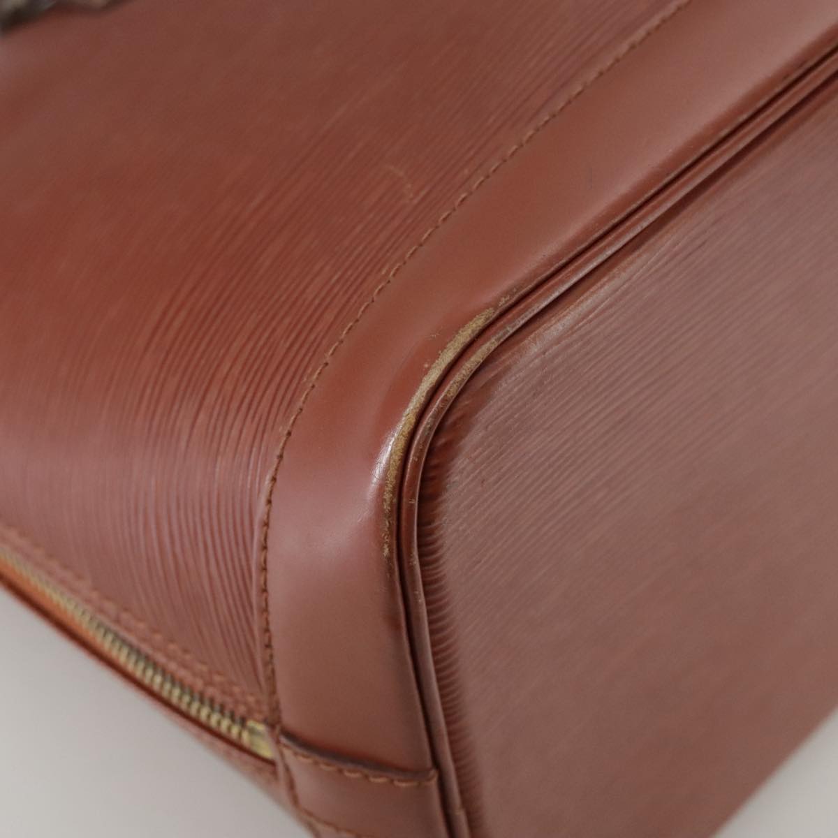 LOUIS VUITTON Epi Alma Hand Bag Brown M52143 LV 104432