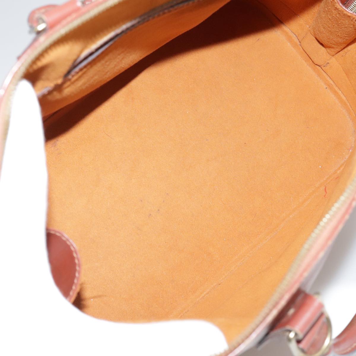 LOUIS VUITTON Epi Alma Hand Bag Brown M52143 LV 104432