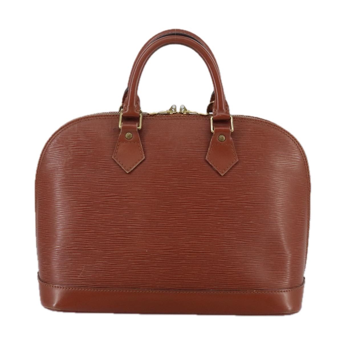 LOUIS VUITTON Epi Alma Hand Bag Brown M52143 LV 104432