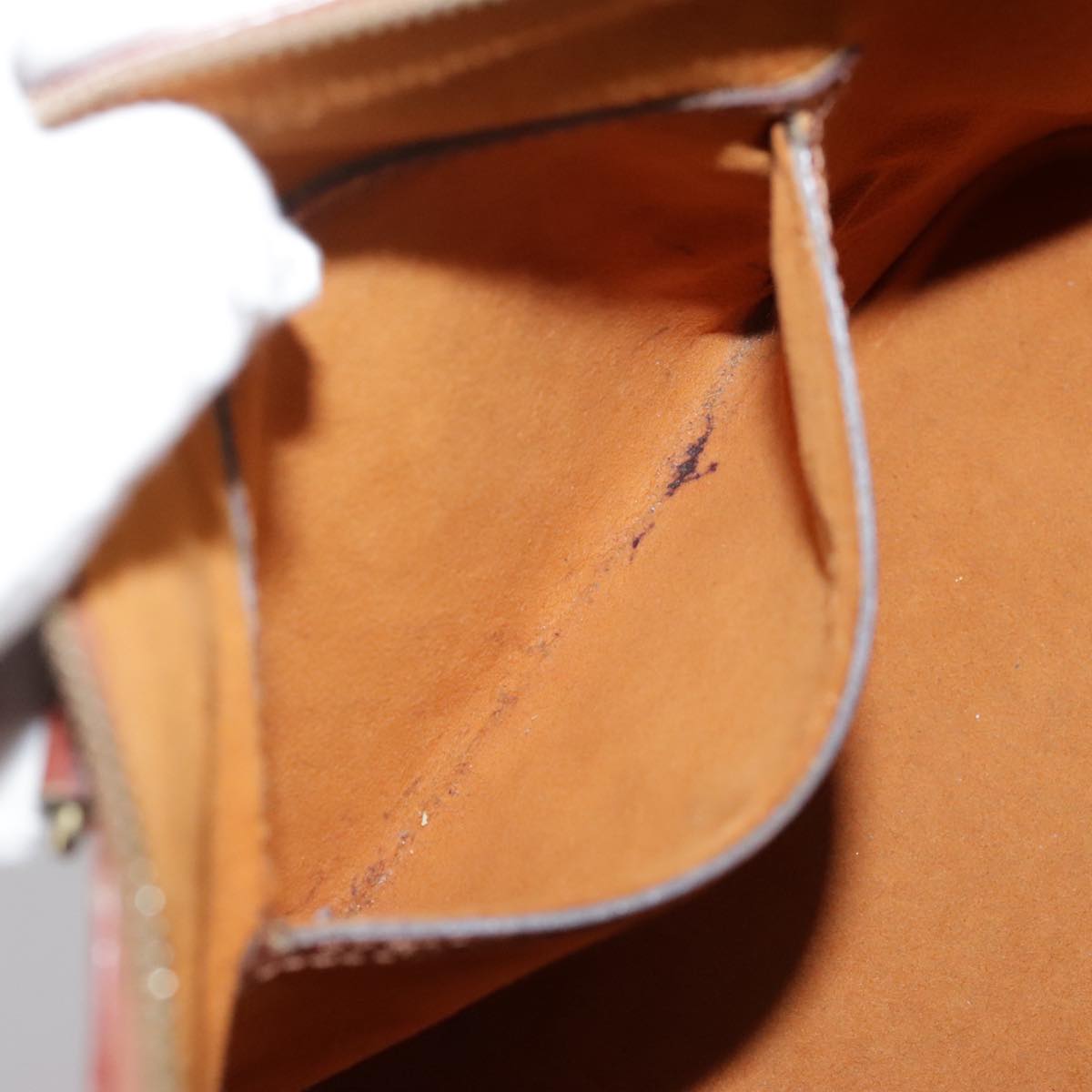LOUIS VUITTON Epi Alma Hand Bag Brown M52143 LV 104432