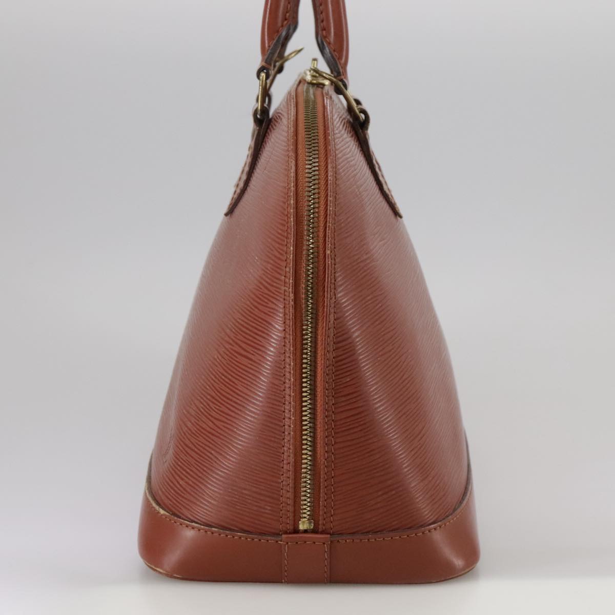 LOUIS VUITTON Epi Alma Hand Bag Brown M52143 LV 104432