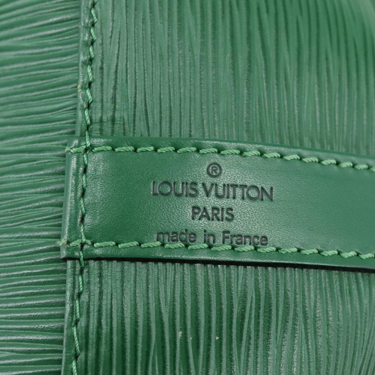 LOUIS VUITTON Epi Petit Noe Shoulder Bag Green M44102 LV 104433
