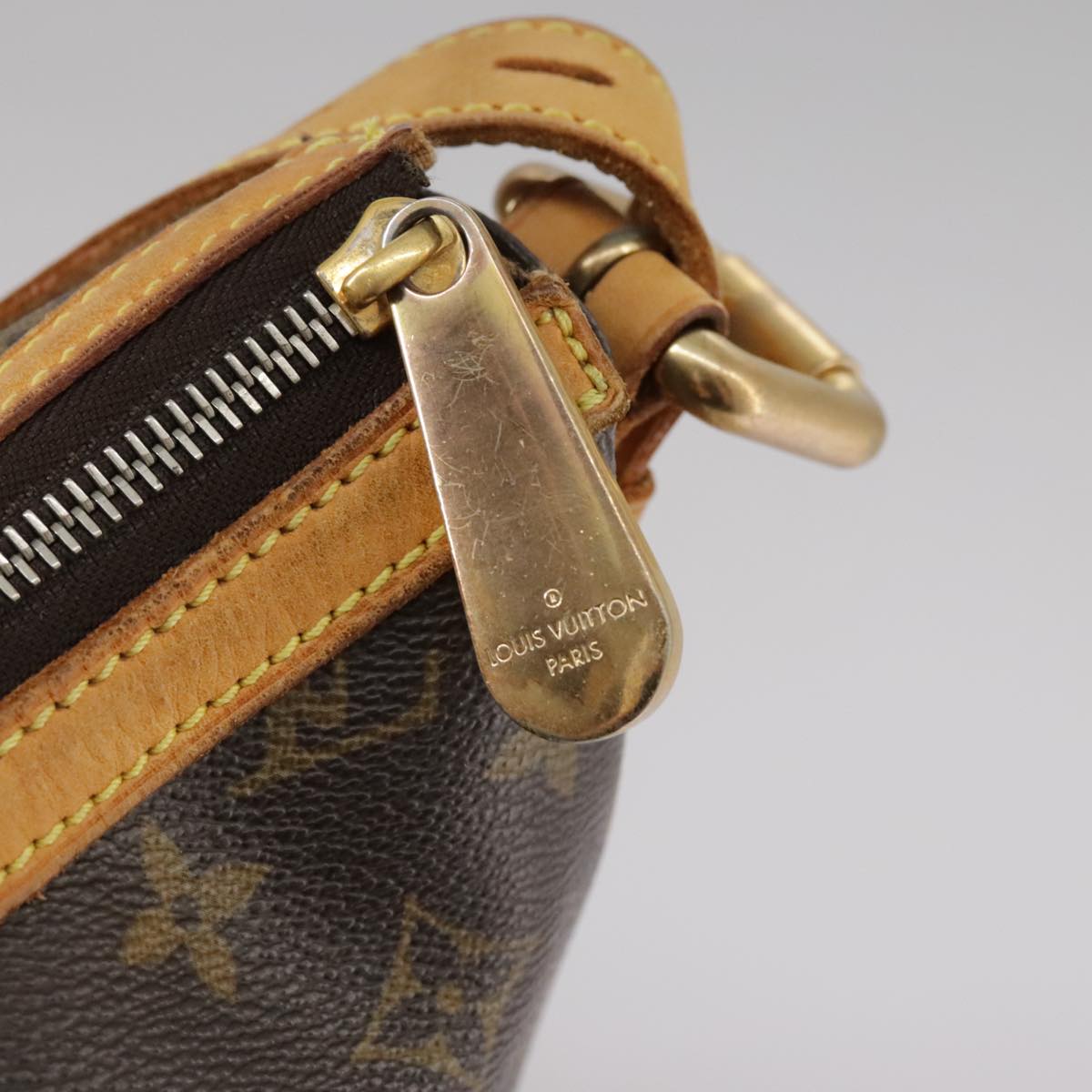 LOUIS VUITTON Monogram Tolum GM Shoulder Bag M40075 LV 104442