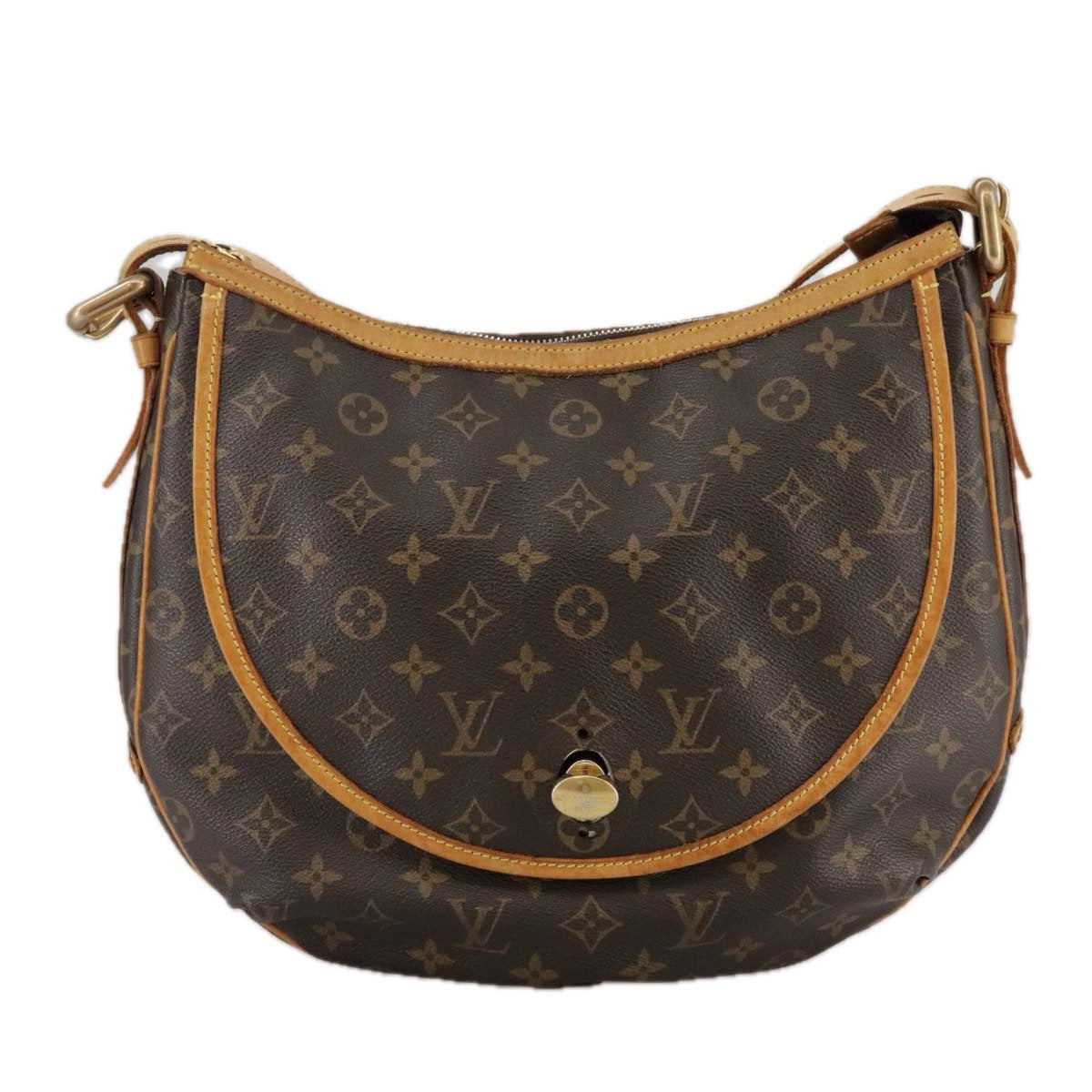 LOUIS VUITTON Monogram Tolum GM Shoulder Bag M40075 LV 104442