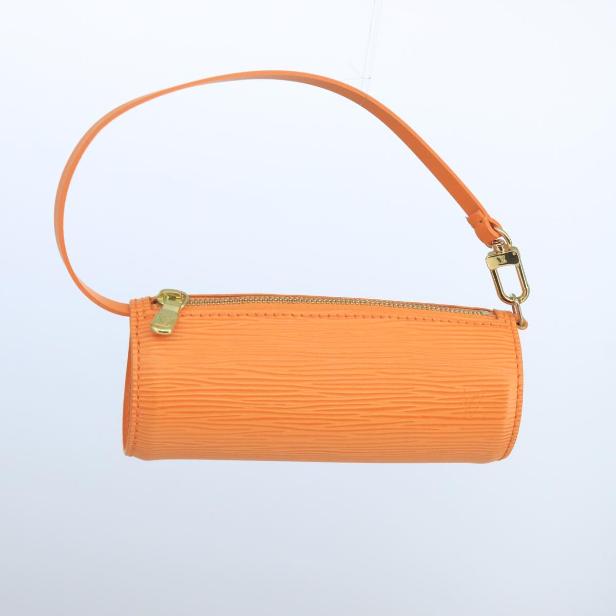 LOUIS VUITTON Epi Soufflot Hand Bag Orange Mandarin M5222H LV 104445A
