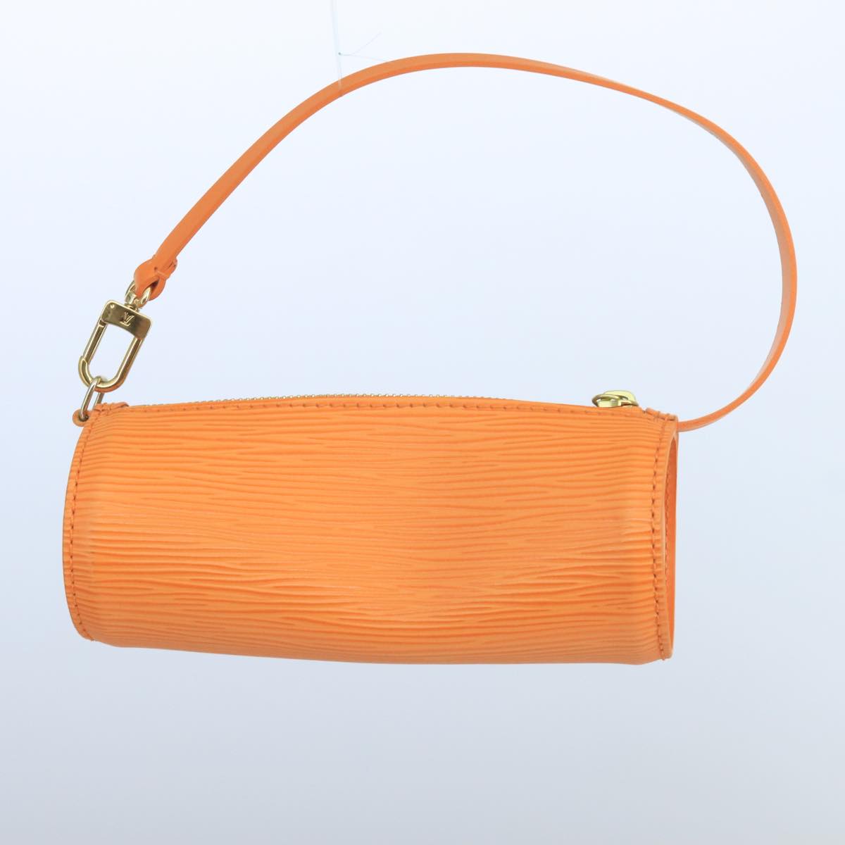 LOUIS VUITTON Epi Soufflot Hand Bag Orange Mandarin M5222H LV 104445A