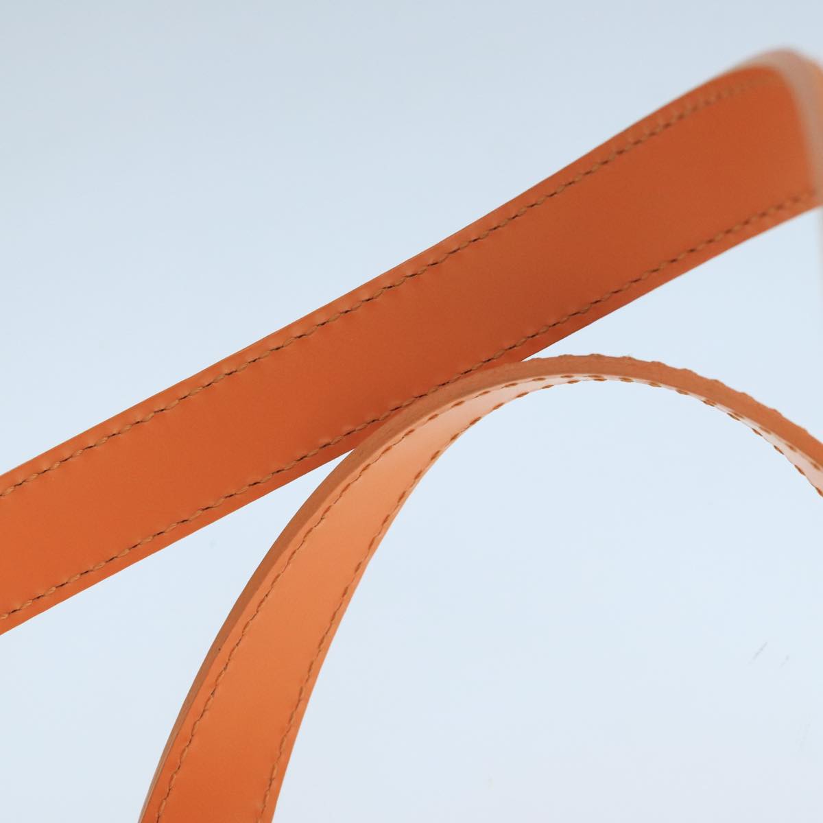 LOUIS VUITTON Epi Soufflot Hand Bag Orange Mandarin M5222H LV 104445A
