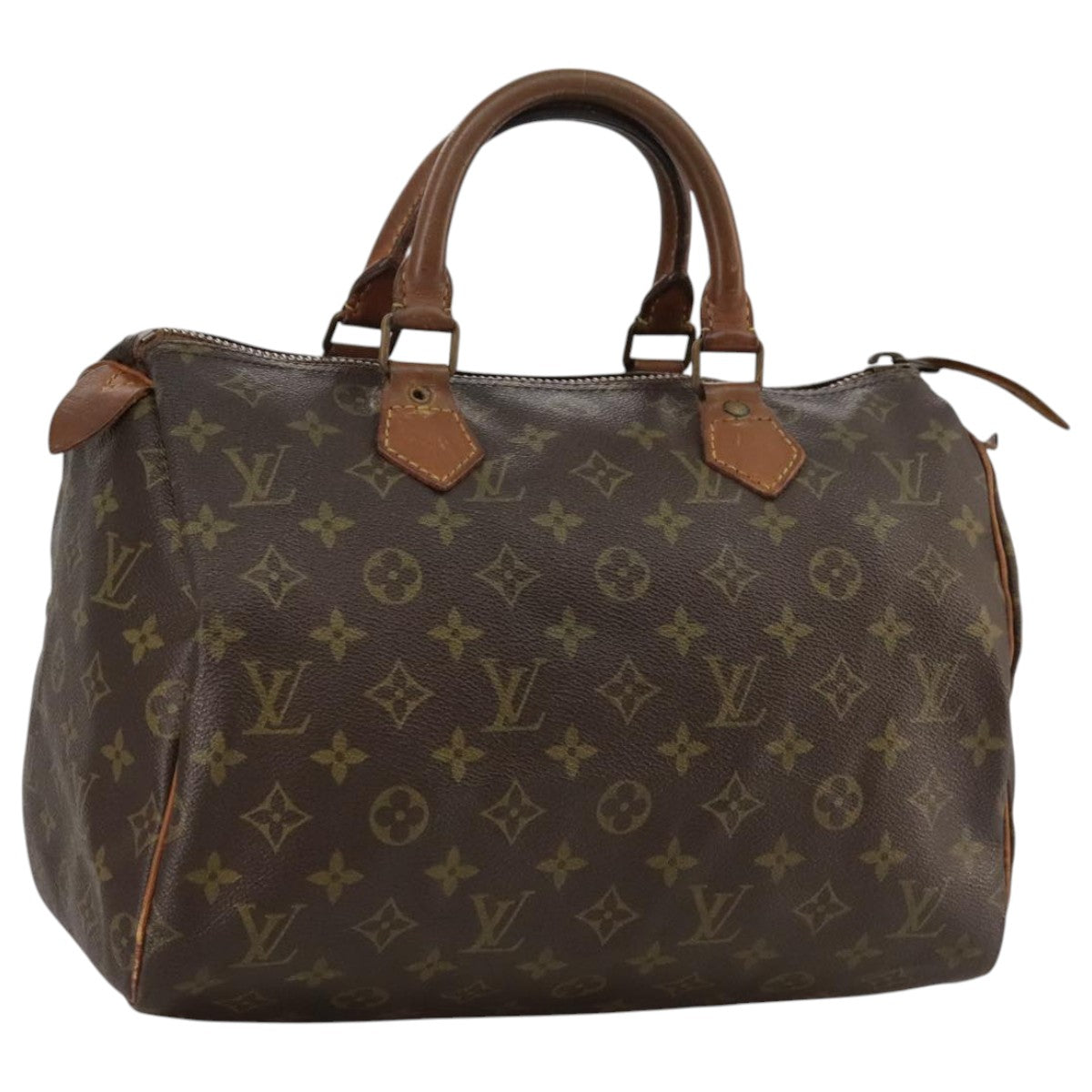 LOUIS VUITTON Monogram Speedy 30 Hand Bag Vintage M41526 LV 104536