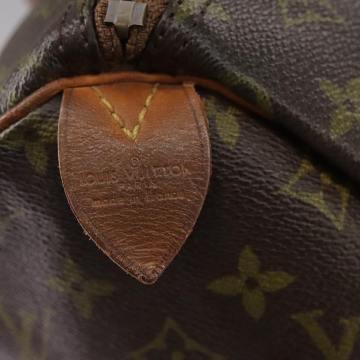 LOUIS VUITTON Monogram Speedy 30 Hand Bag Vintage M41526 LV 104536
