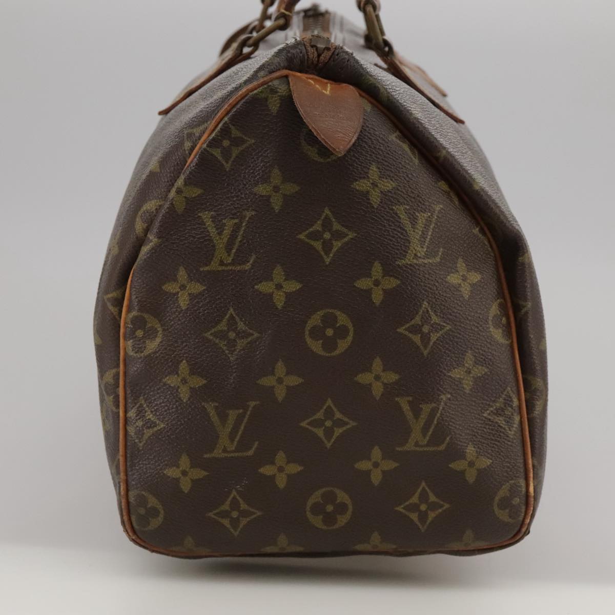 LOUIS VUITTON Monogram Speedy 30 Hand Bag Vintage M41526 LV 104536