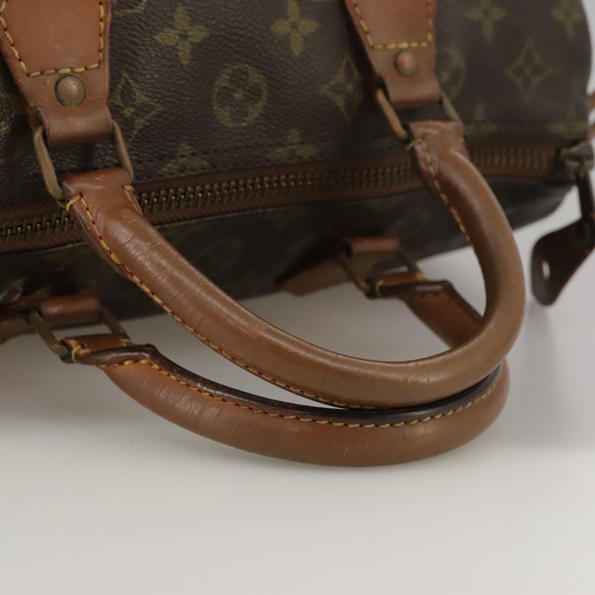 LOUIS VUITTON Monogram Speedy 30 Hand Bag Vintage M41526 LV 104536