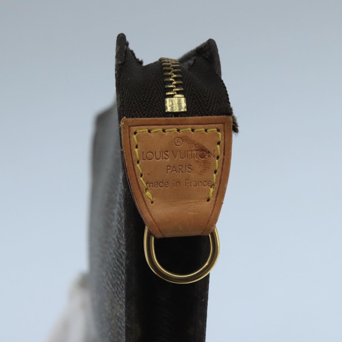 LOUIS VUITTON Monogram Bucket PM Accessory Pouch LV 104662