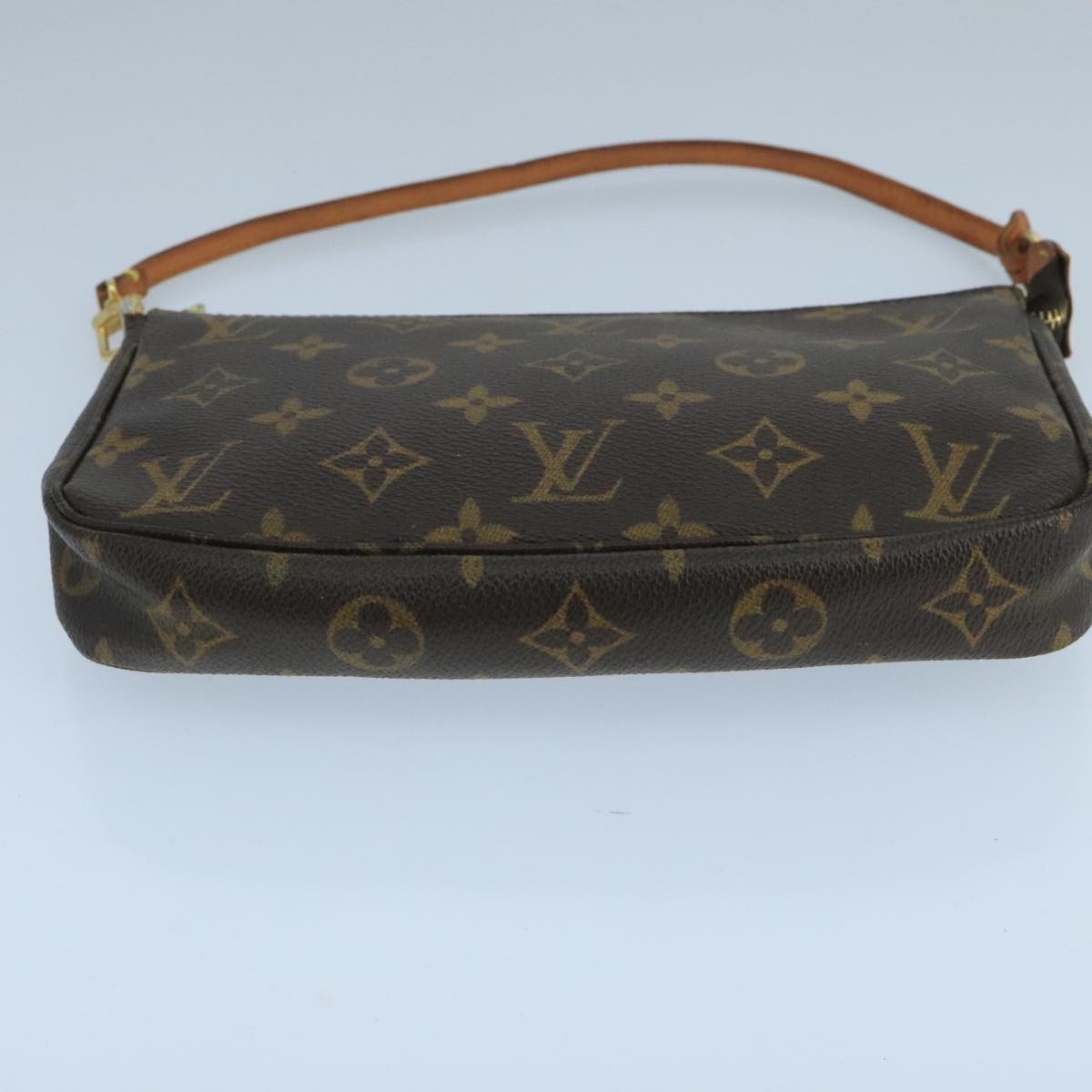 LOUIS VUITTON Monogram Pochette Accessoires Pouch M51980 LV 104671