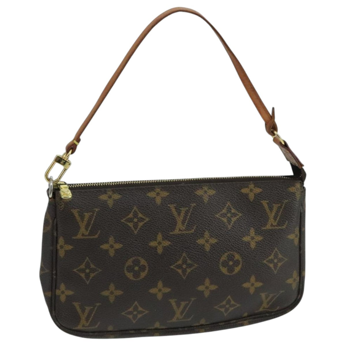 LOUIS VUITTON Monogram Pochette Accessoires Pouch M51980 LV 104671