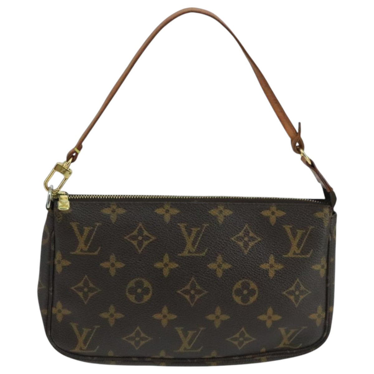 LOUIS VUITTON Monogram Pochette Accessoires Pouch M51980 LV 104671