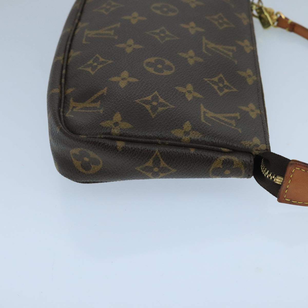 LOUIS VUITTON Monogram Pochette Accessoires Pouch M51980 LV 104671