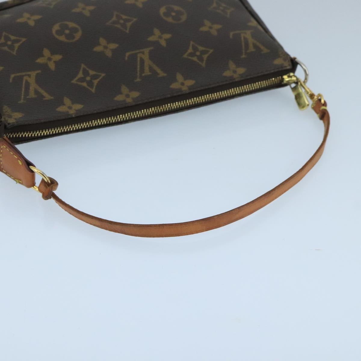 LOUIS VUITTON Monogram Pochette Accessoires Pouch M51980 LV 104671