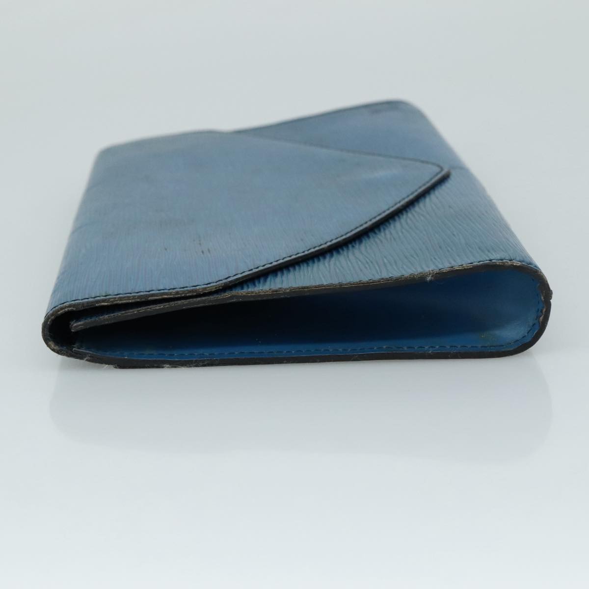 LOUIS VUITTON Epi Art Deco 27 Clutch Bag Blue LV 104728