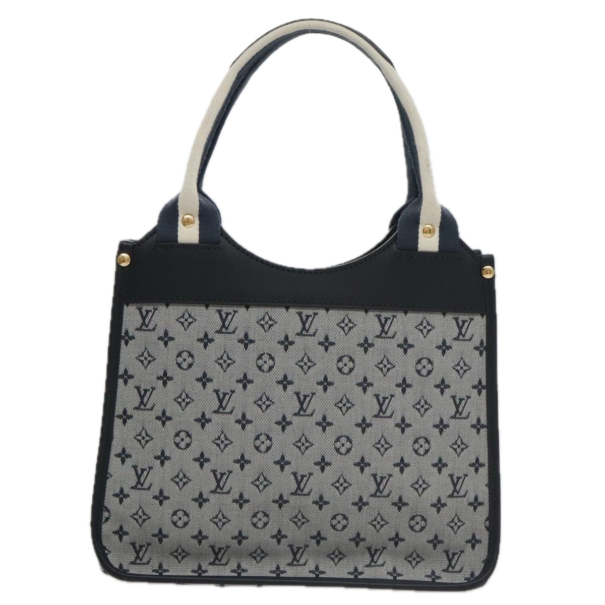 LOUIS VUITTON Monogram Mini Sac Catherine Hand Bag Blue M92325 LV 104746A