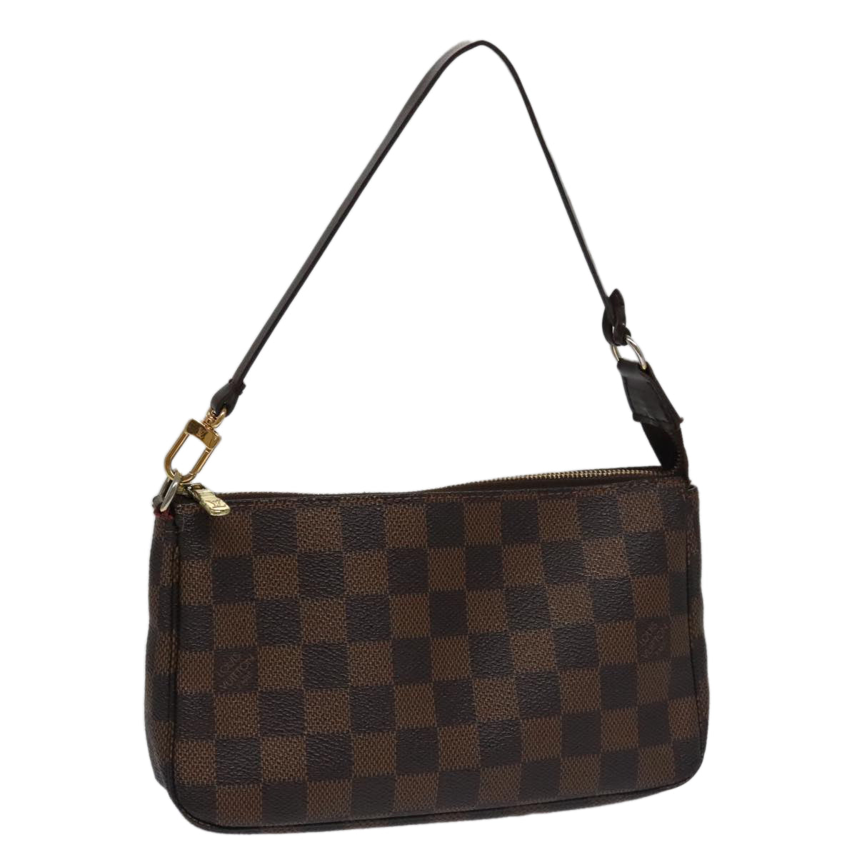 LOUIS VUITTON Damier Ebene Pochette Accessoires Pouch N41206 LV 104768