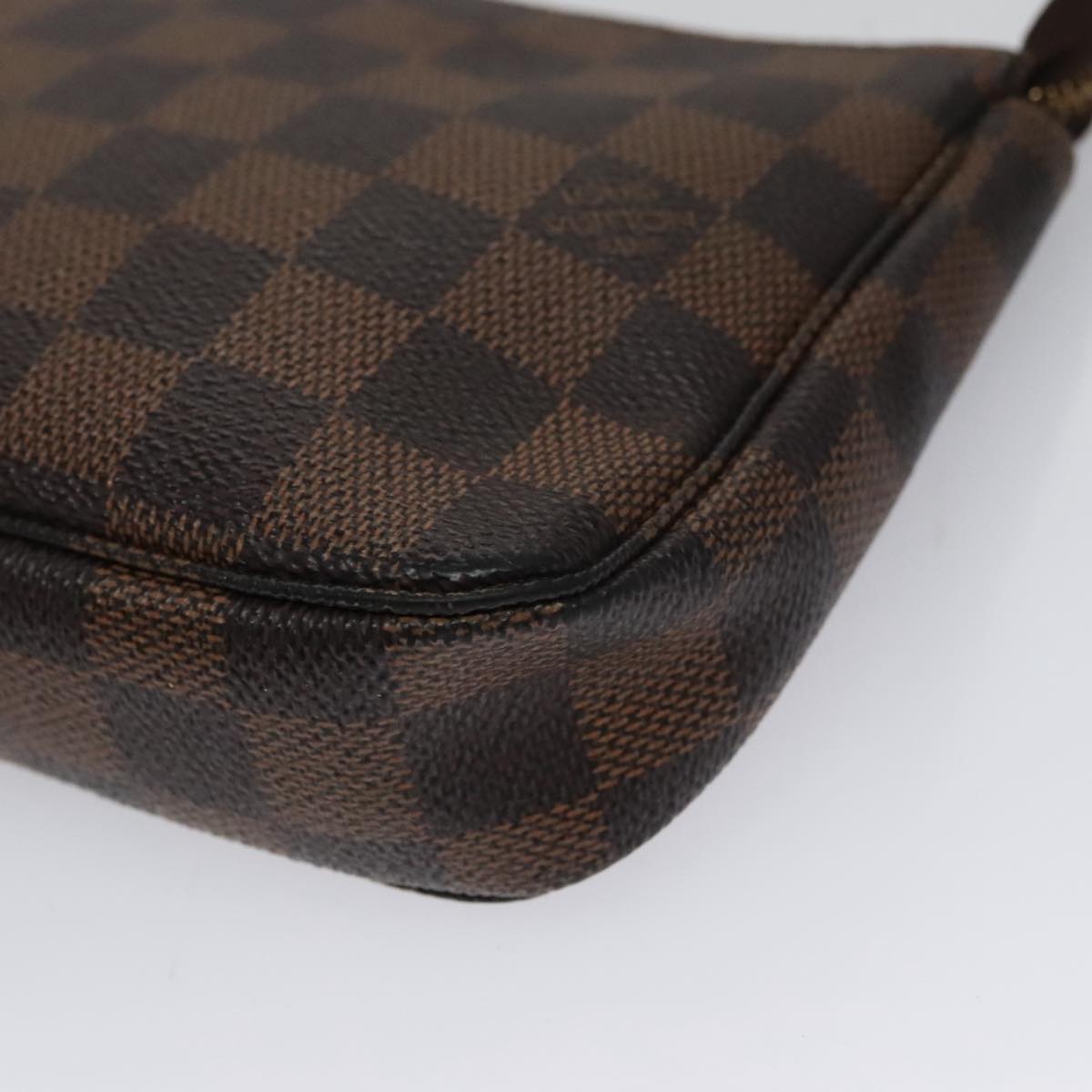 LOUIS VUITTON Damier Ebene Pochette Accessoires Pouch N41206 LV 104768