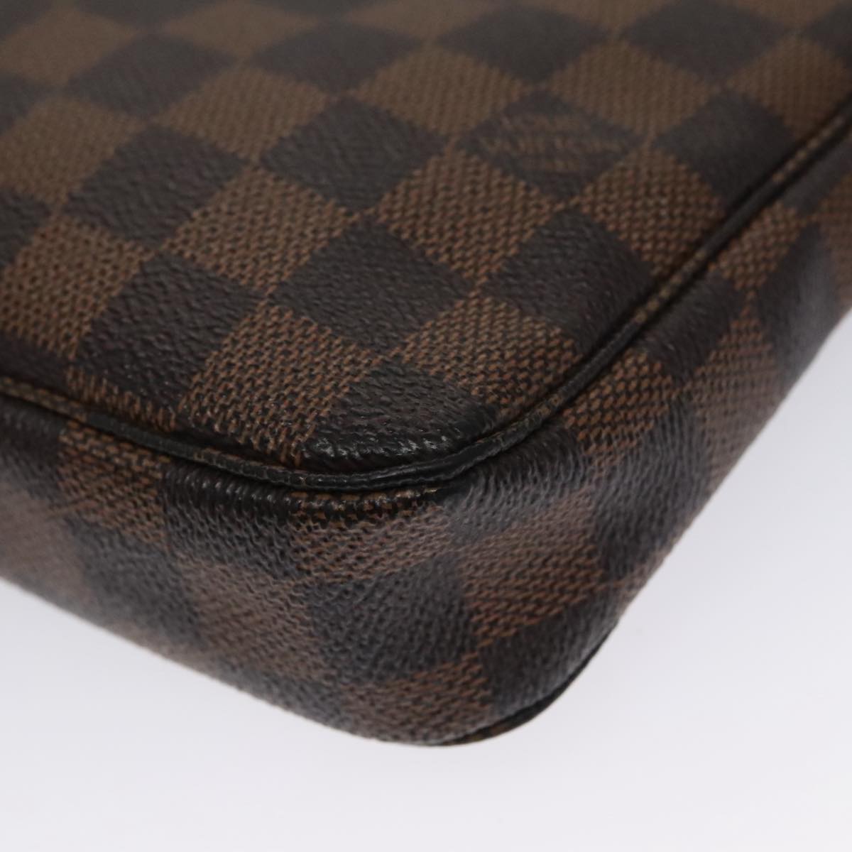 LOUIS VUITTON Damier Ebene Pochette Accessoires Pouch N41206 LV 104768