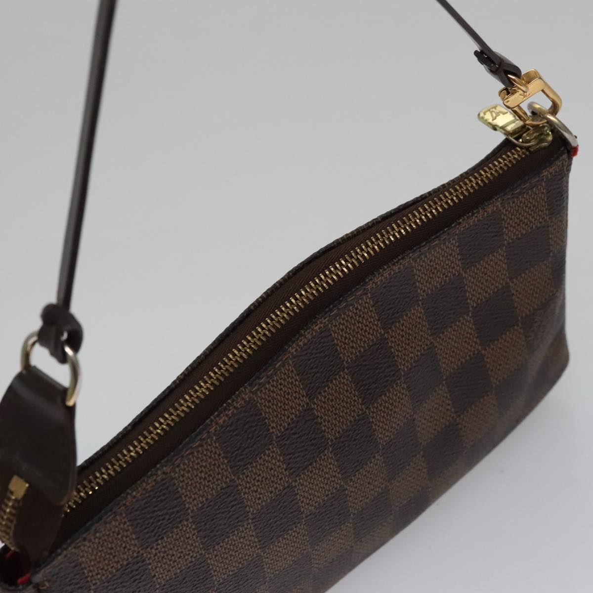 LOUIS VUITTON Damier Ebene Pochette Accessoires Pouch N41206 LV 104768