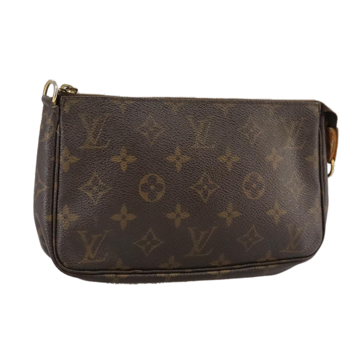 LOUIS VUITTON Monogram Pochette Accessoires Pouch M51980 LV 104790