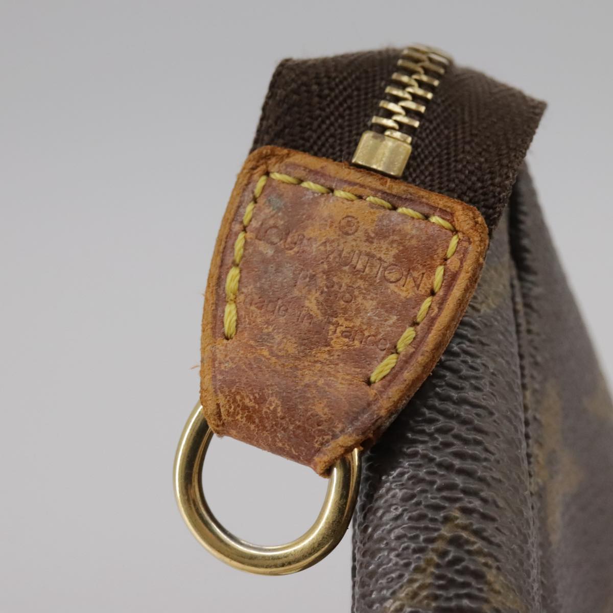 LOUIS VUITTON Monogram Pochette Accessoires Pouch M51980 LV 104790