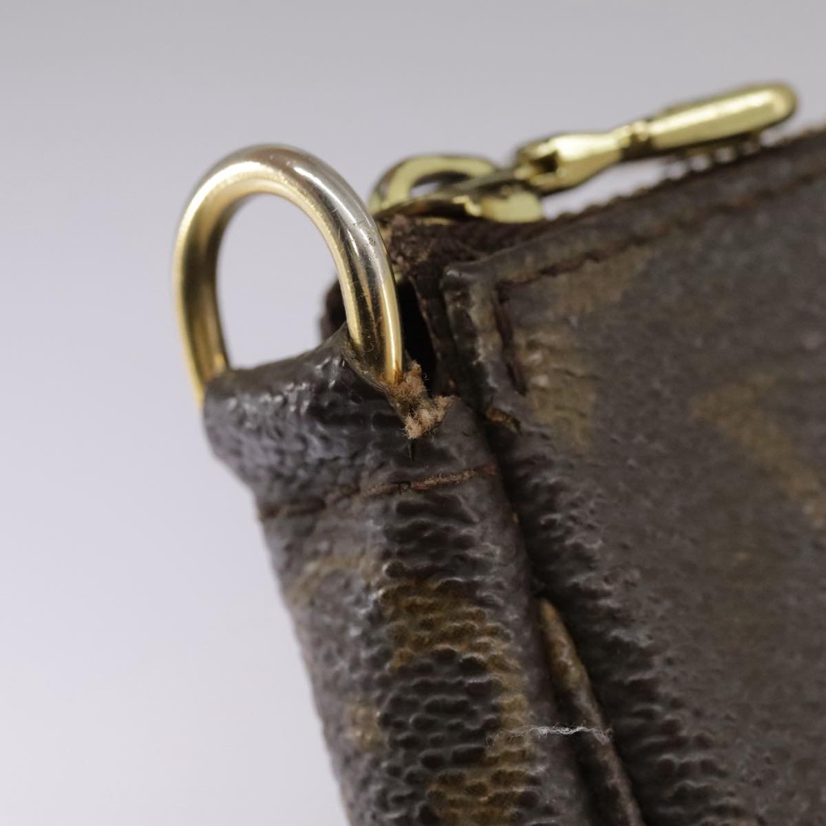 LOUIS VUITTON Monogram Pochette Accessoires Pouch M51980 LV 104790