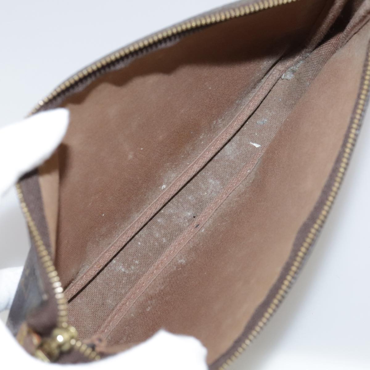 LOUIS VUITTON Monogram Pochette Accessoires Pouch M51980 LV 104790