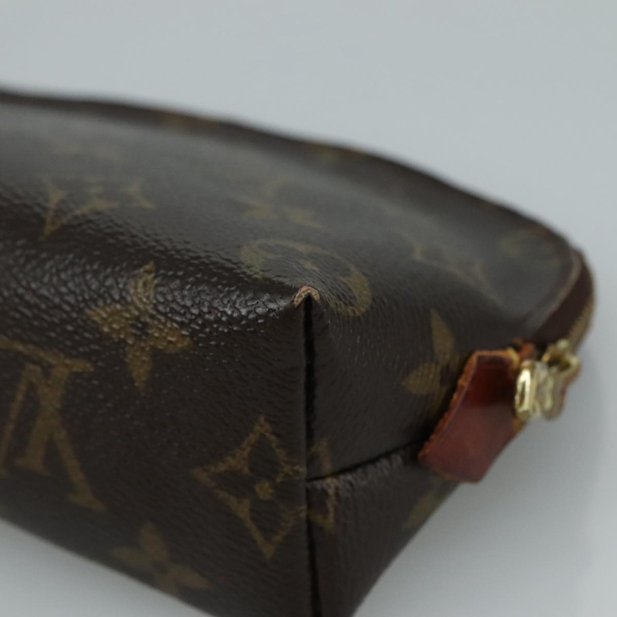 LOUIS VUITTON Monogram Pochette Cosmetic PM Cosmetic Pouch M47515 LV 104796