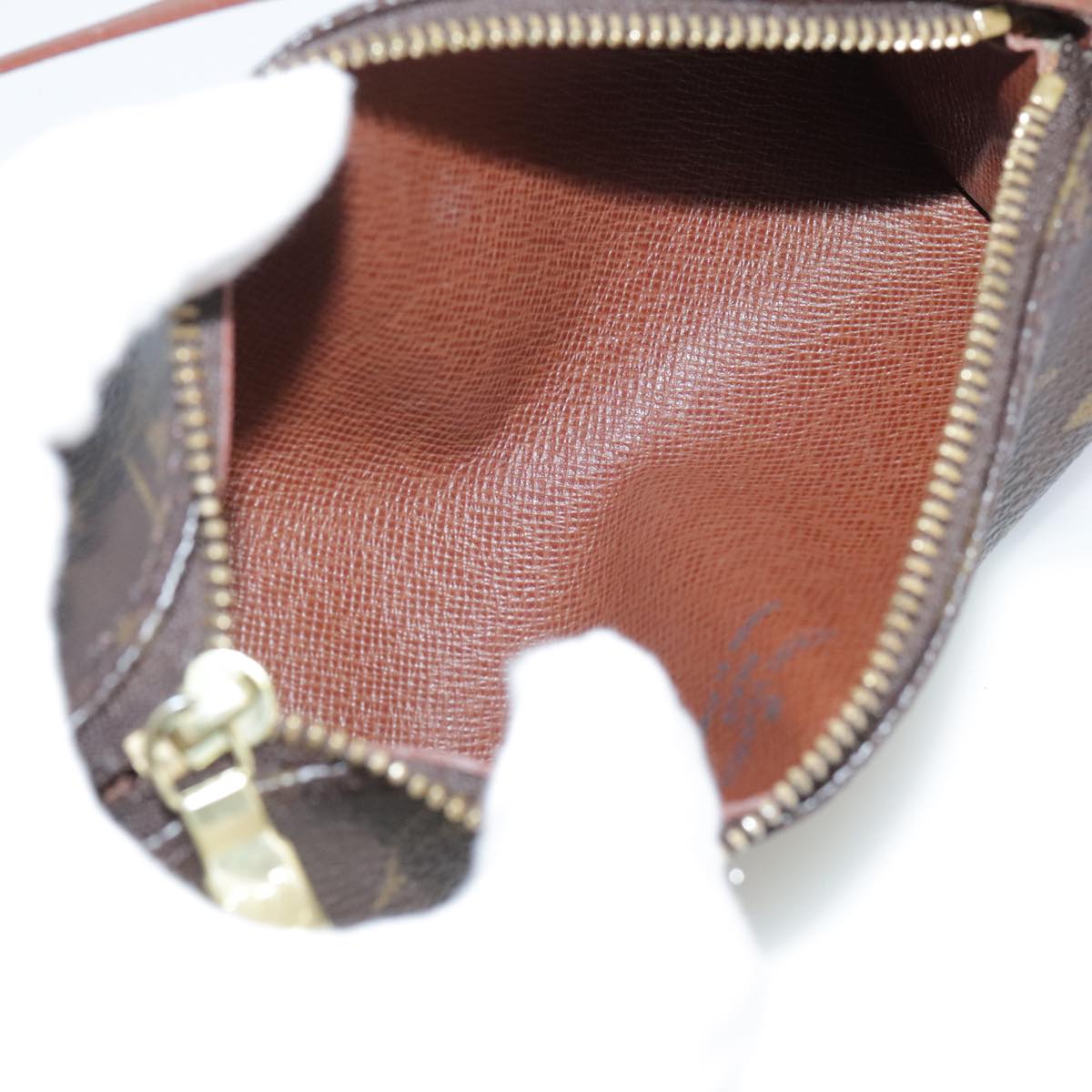 LOUIS VUITTON Monogram Papillon Pouch LV 104799
