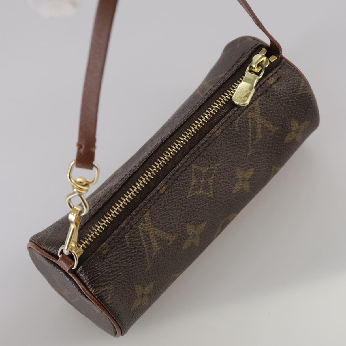 LOUIS VUITTON Monogram Papillon Pouch LV 104799