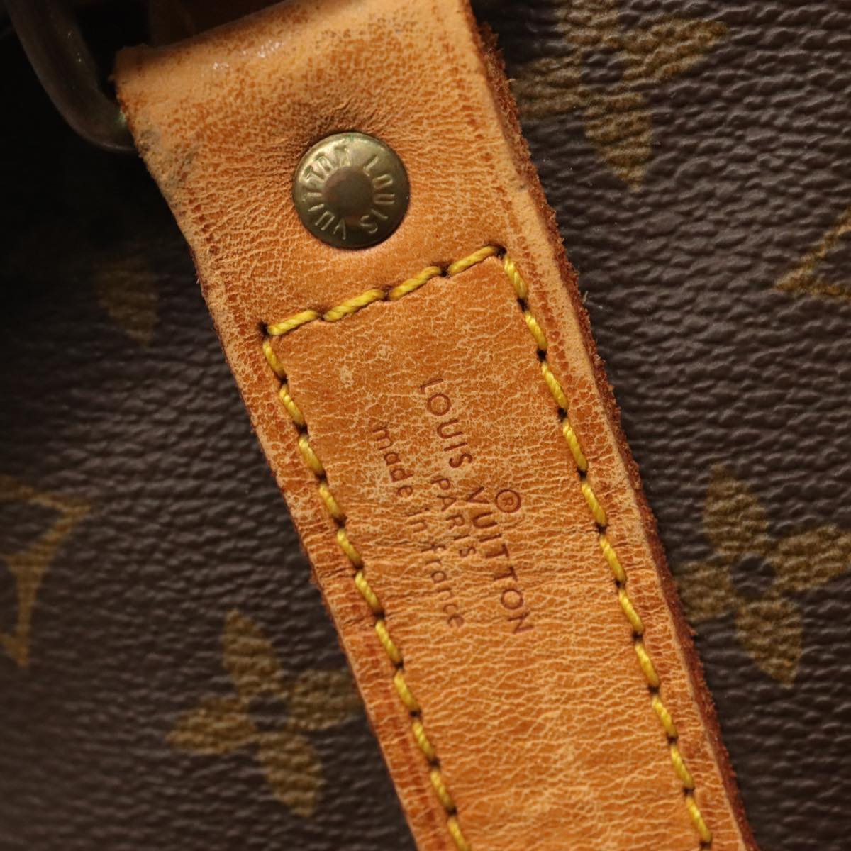 LOUIS VUITTON Monogram Keepall Bandouliere 60 Boston Bag M41412 LV 104800