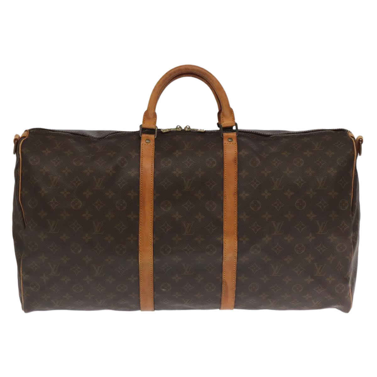 LOUIS VUITTON Monogram Keepall Bandouliere 60 Boston Bag M41412 LV 104800