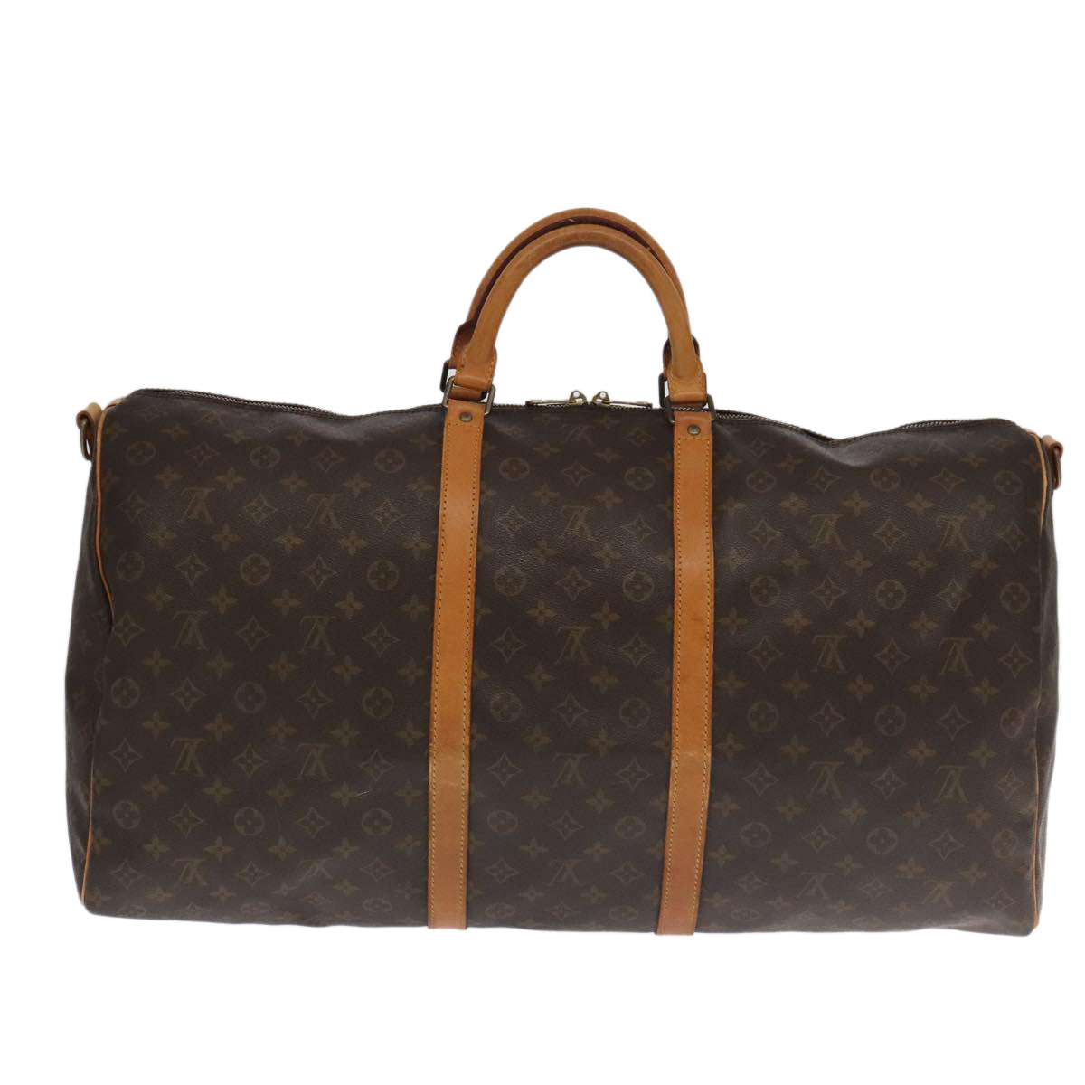 LOUIS VUITTON Monogram Keepall Bandouliere 60 Boston Bag M41412 LV 104800