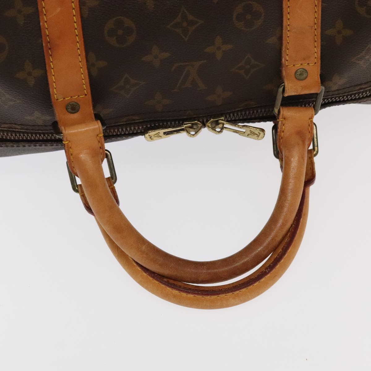 LOUIS VUITTON Monogram Keepall Bandouliere 60 Boston Bag M41412 LV 104800