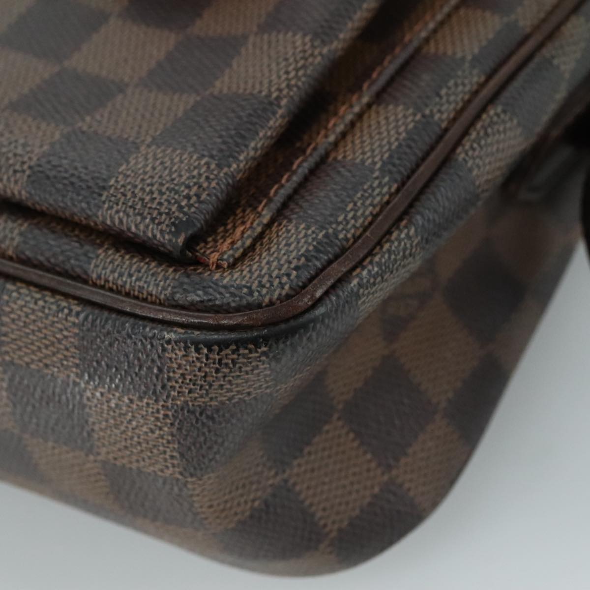 LOUIS VUITTON Damier Ebene Ravello GM Shoulder Bag N60006 LV 104805