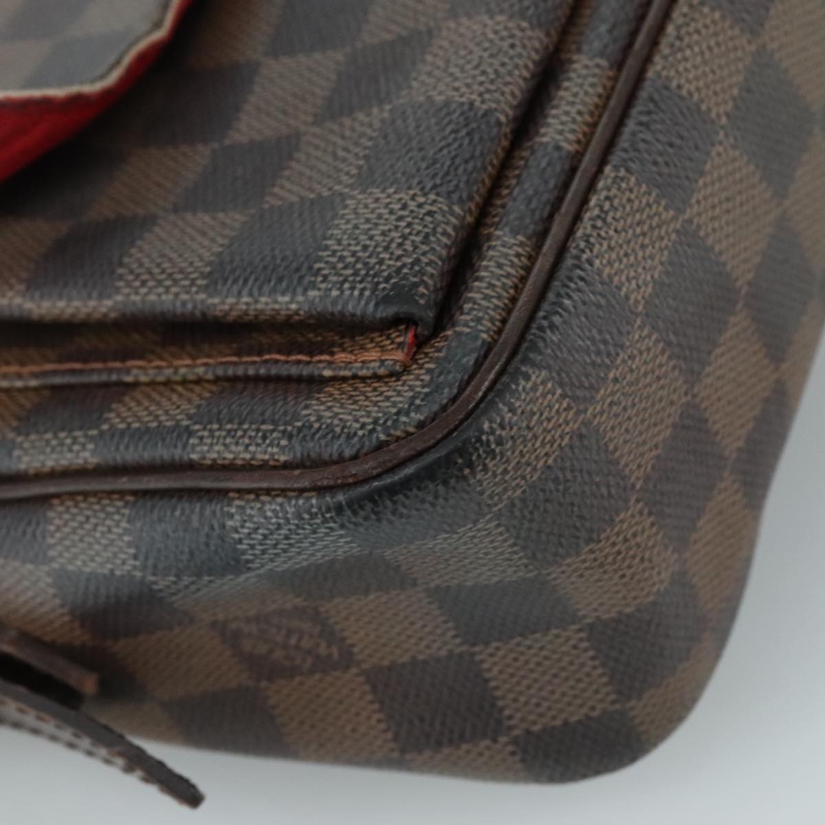 LOUIS VUITTON Damier Ebene Ravello GM Shoulder Bag N60006 LV 104805