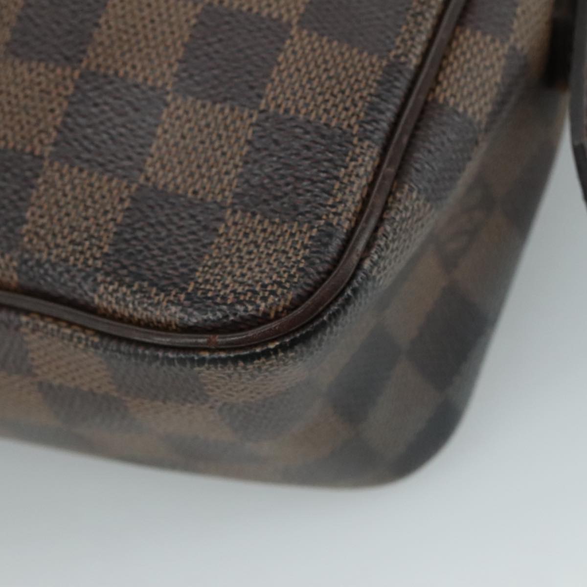 LOUIS VUITTON Damier Ebene Ravello GM Shoulder Bag N60006 LV 104805