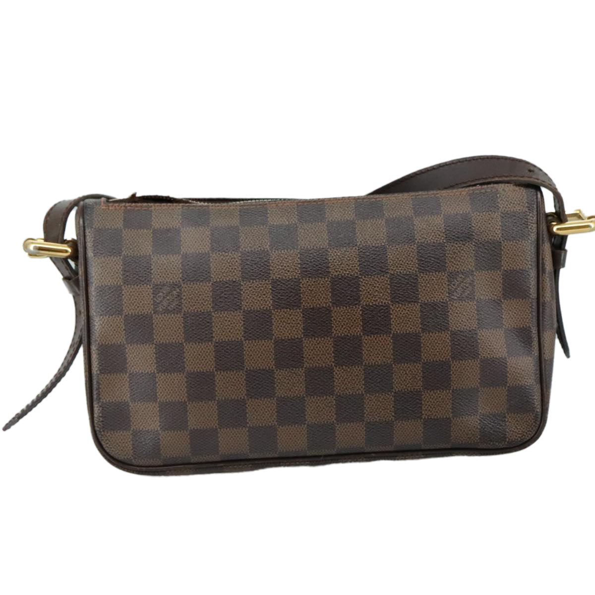 LOUIS VUITTON Damier Ebene Ravello GM Shoulder Bag N60006 LV 104805