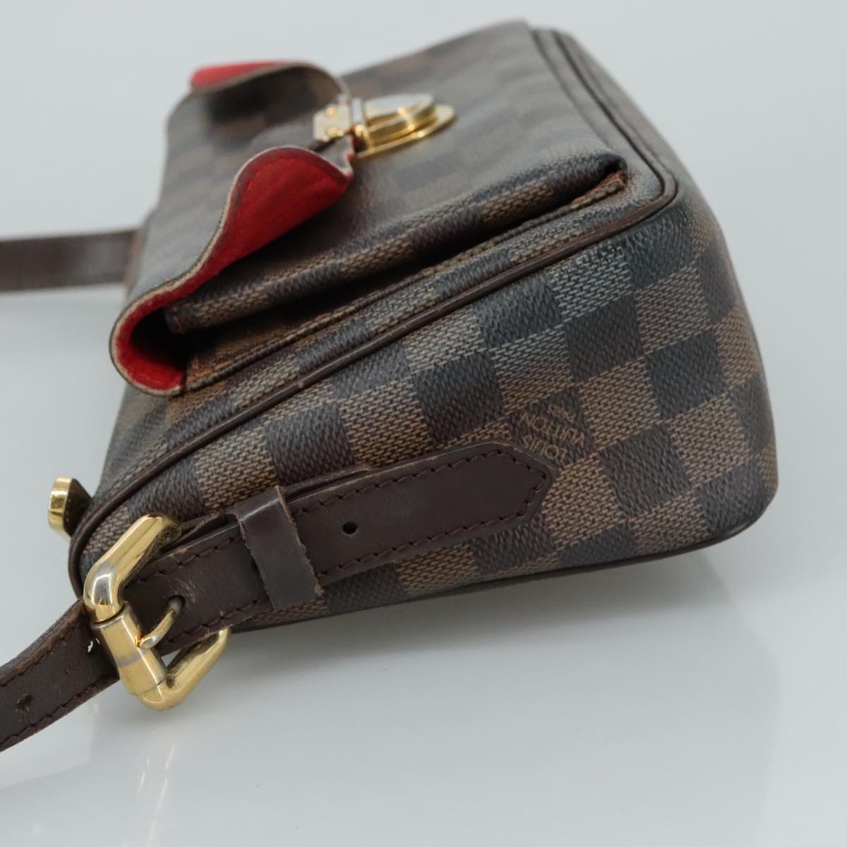 LOUIS VUITTON Damier Ebene Ravello GM Shoulder Bag N60006 LV 104805