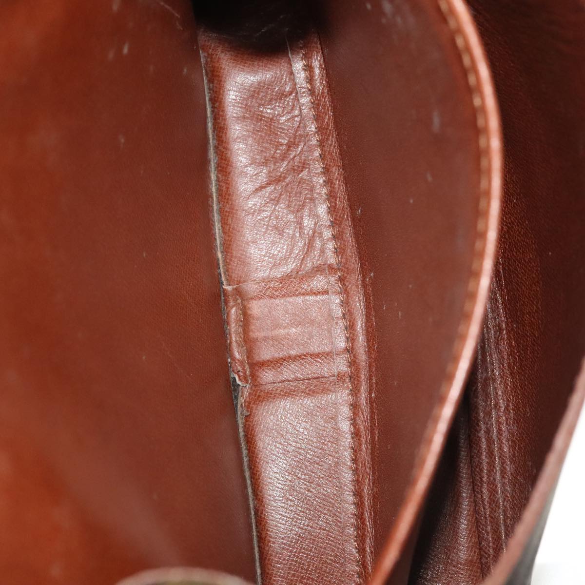 LOUIS VUITTON Monogram Cartouchiere MM Shoulder Bag M51253 LV 104823