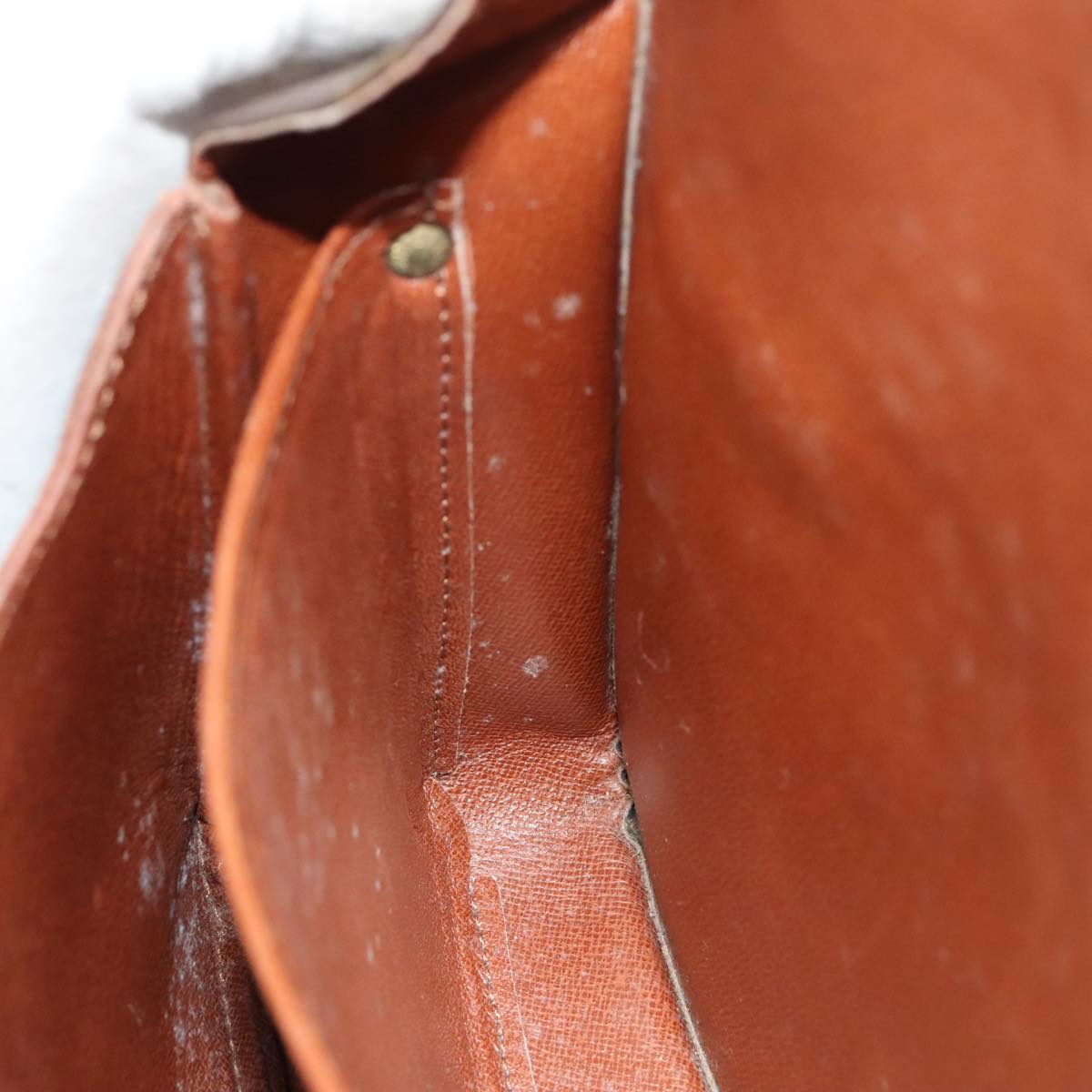 LOUIS VUITTON Monogram Cartouchiere MM Shoulder Bag M51253 LV 104823
