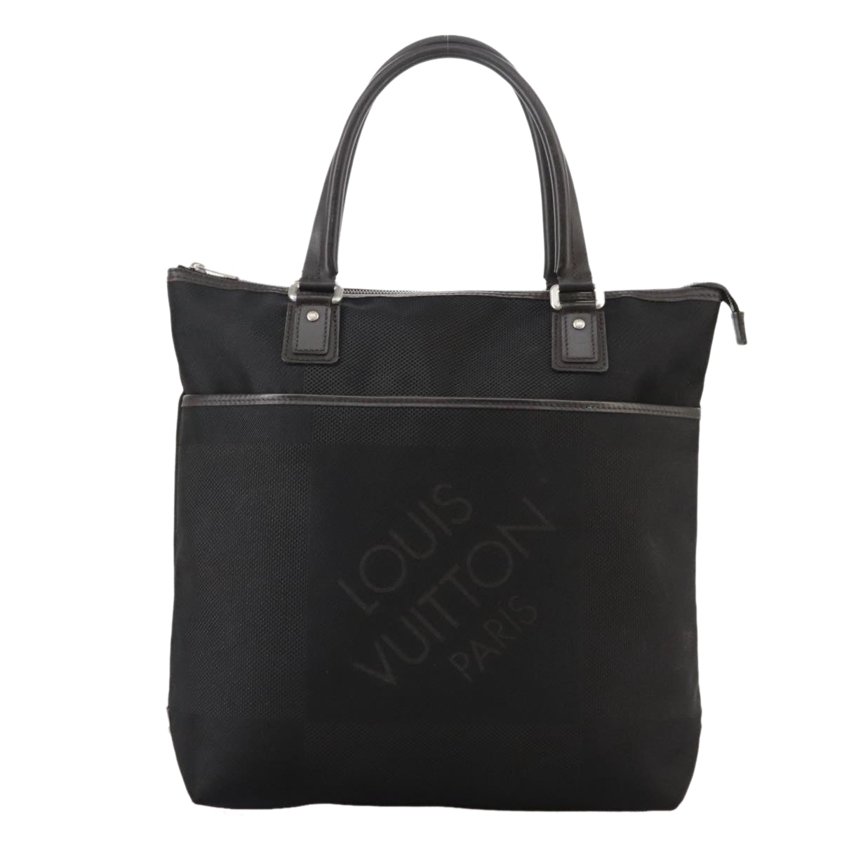 LOUIS VUITTON Damier Geant Kugar Tote Bag Black M93085 LV 104824